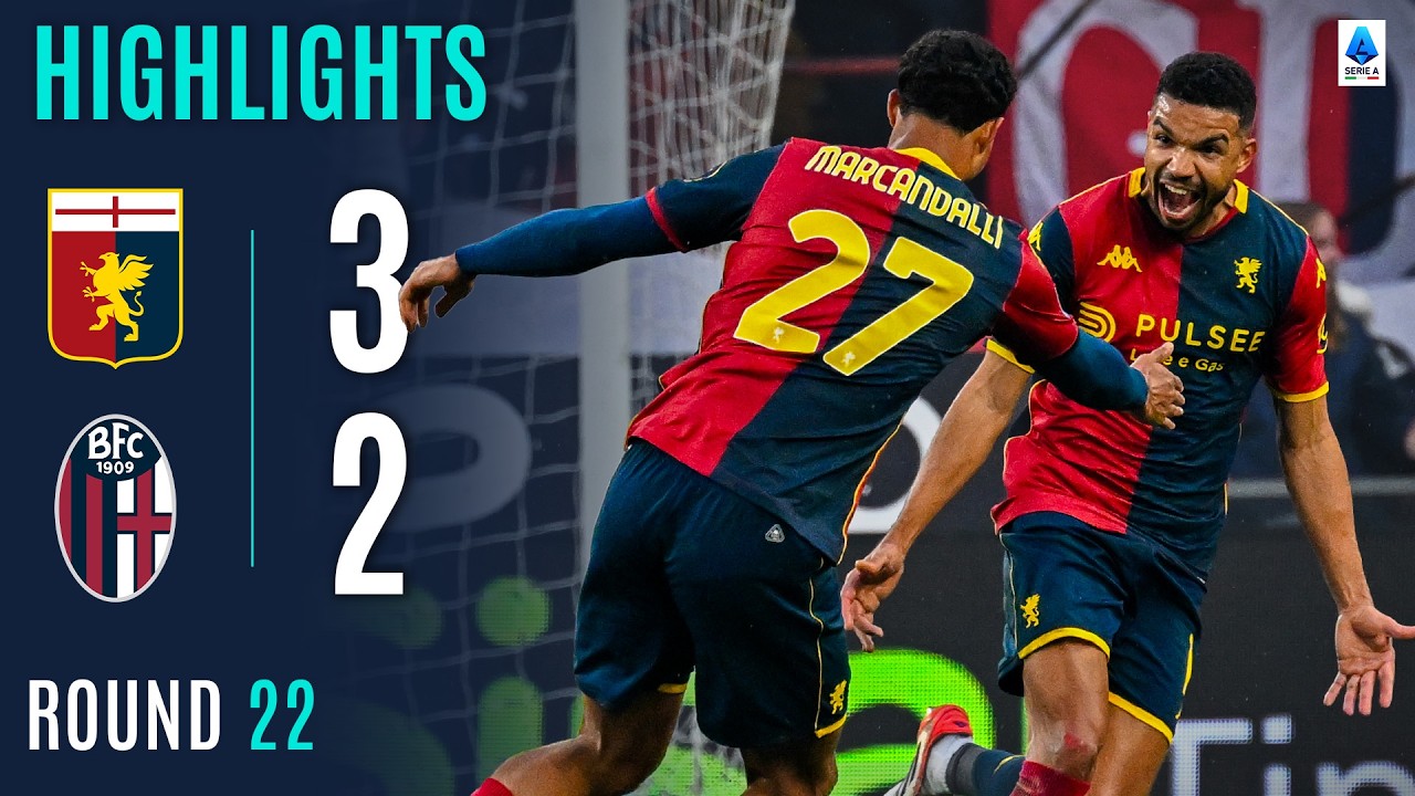 GENOA-BOLOGNA 3-2 | HIGHLIGHTS | Messias the Hero Edges Five-Goal Thriller | SERIE A 2025/26