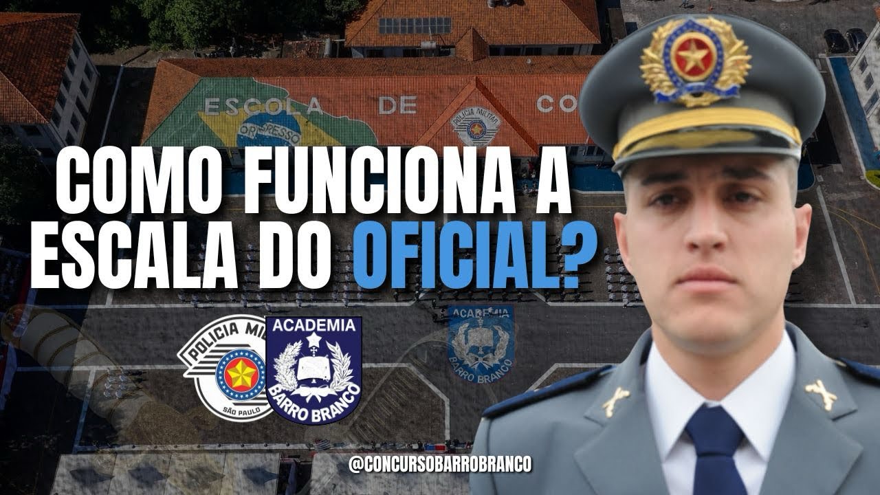 COMO FUNCIONA A ESCALA DO OFICIAL? | Por Alexsandro Gomes
