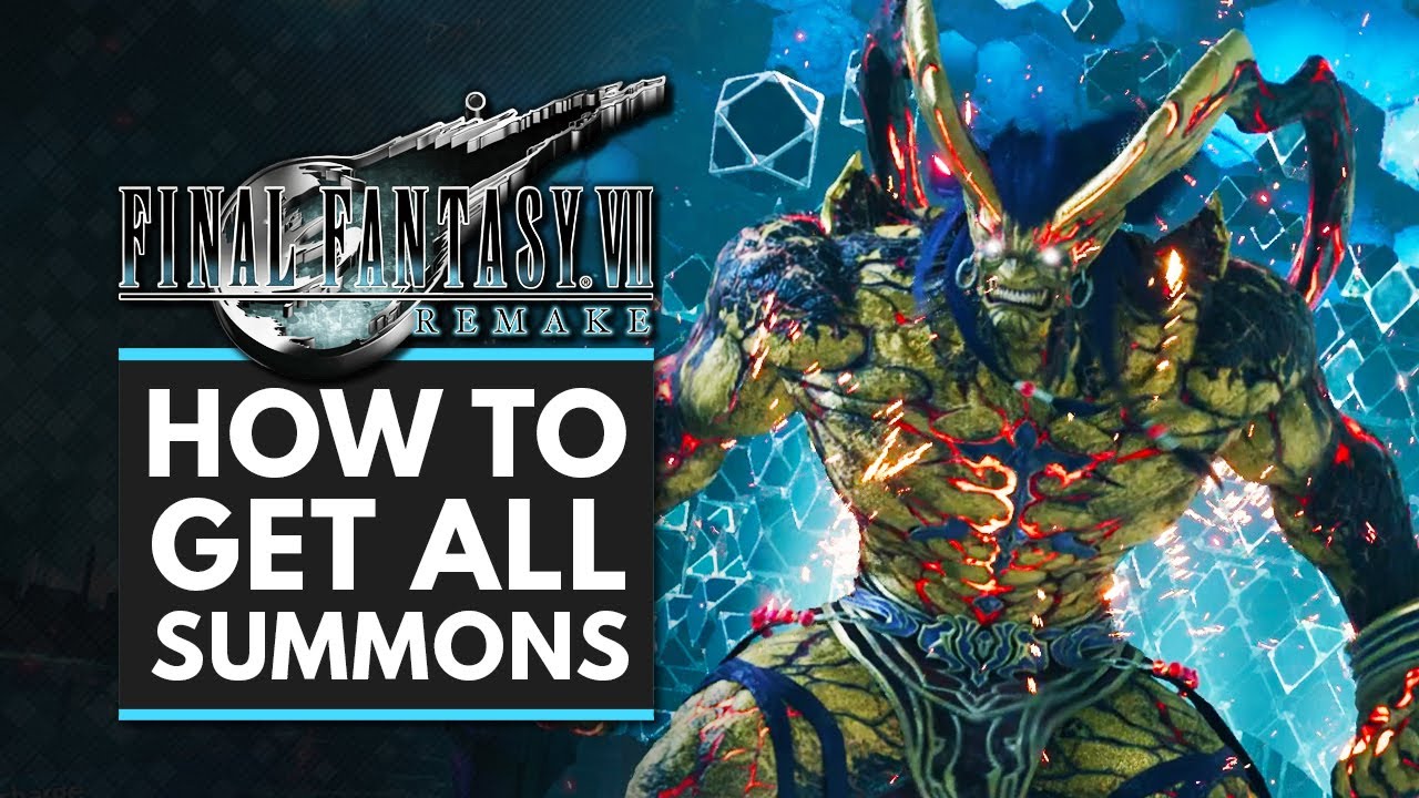 Final Fantasy 7 Remake | All Summons & How to Get Them