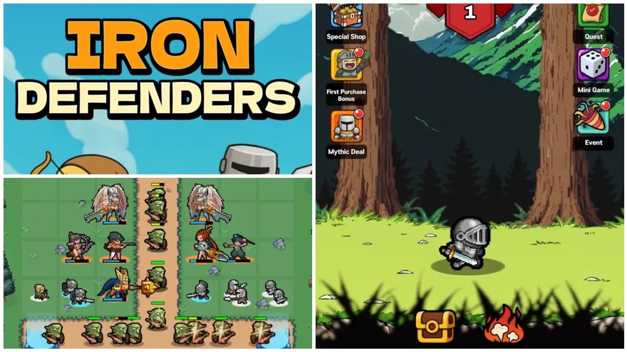 Iron Defenders Gameplay New RPG Battle Game For Android/ios 2026