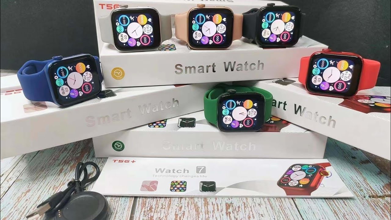 🇨🇳 MODEL: T56+ PLUS 1.75 INCH SCREEN SERIES 7 SMART WATCH  UNBOXING REVIEW, 2 GAMES