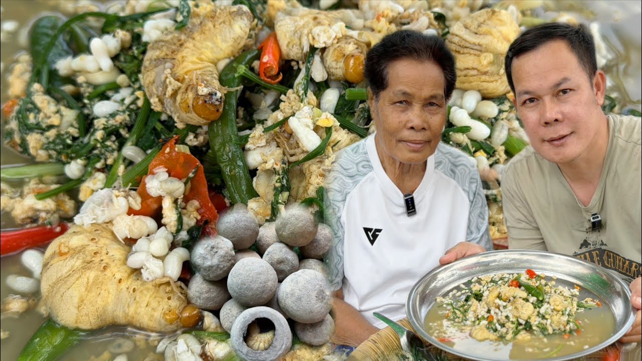 แกงเบ้ากุดจี่ใส่ไข่มดแดง เมนูหากินยาก บอกเลยว่าอร่อยสุดๆ