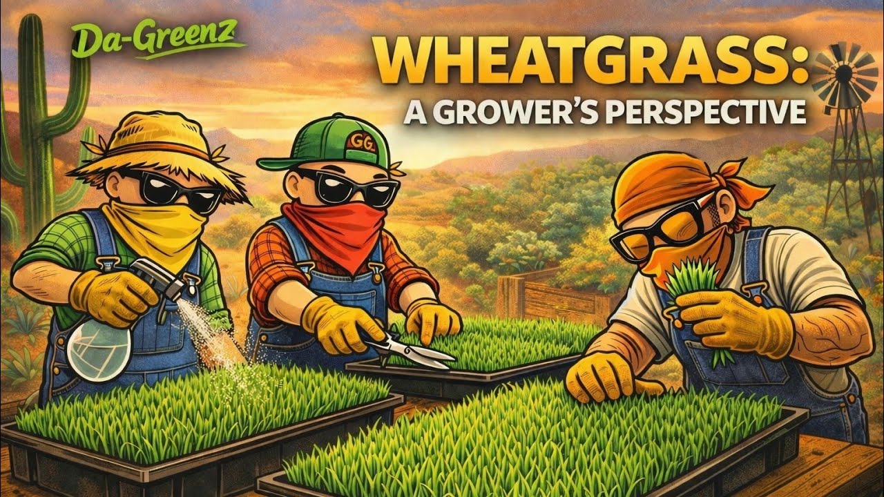 Wheatgrass — A Grower’s Perspective