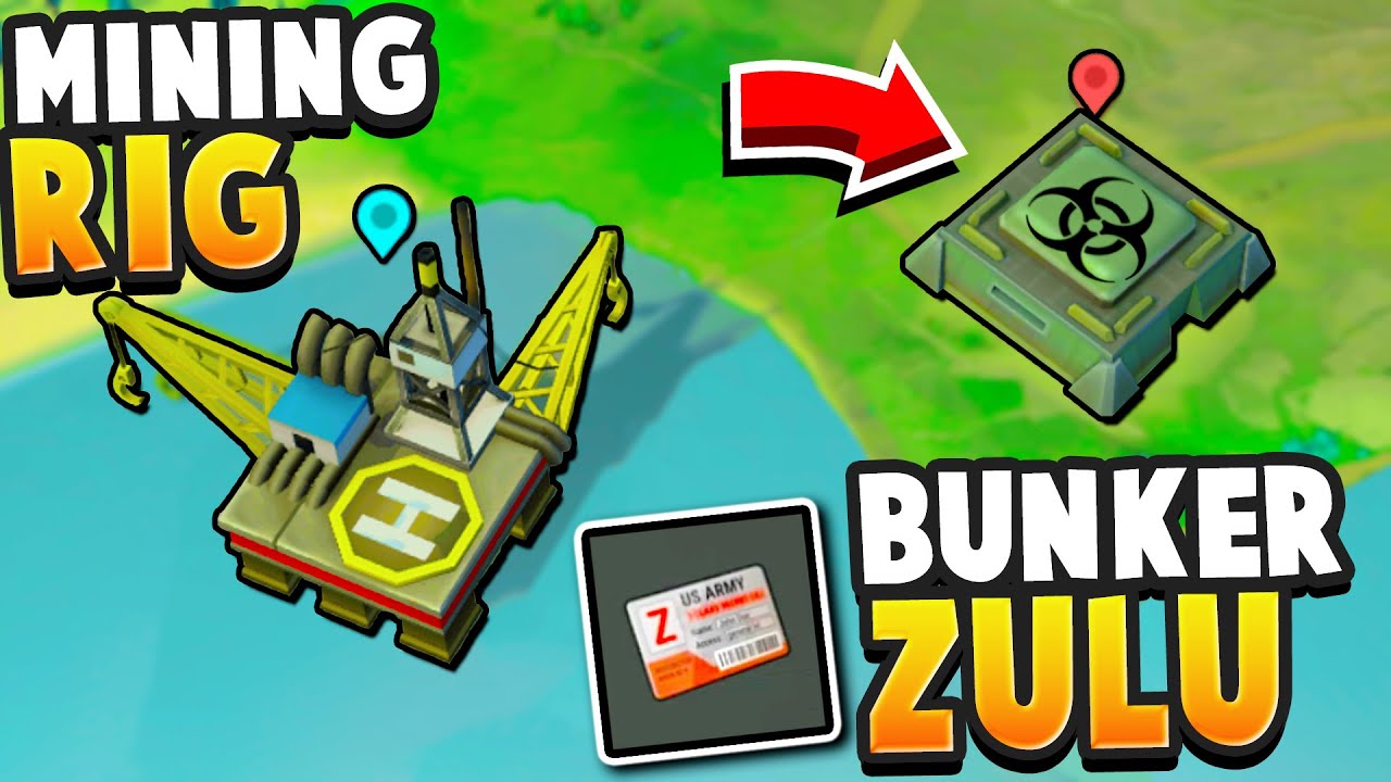 BUNKER ZULU + *NEW* MINING RIG (how to get FREE LOOT every hour...) - Last Day on Earth Survival