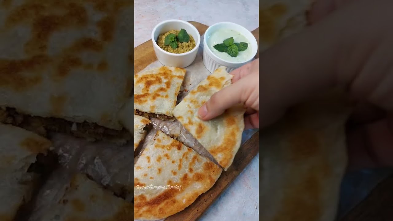 VIRAL FROZEN PARATHA HACK | Qeema Paratha |Quick recipe