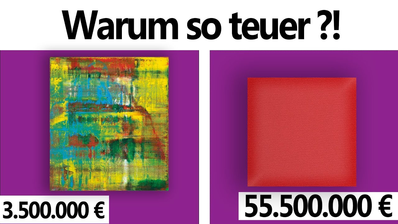 6 simple Kunstwerke die Millionen wert sind - WARUM?