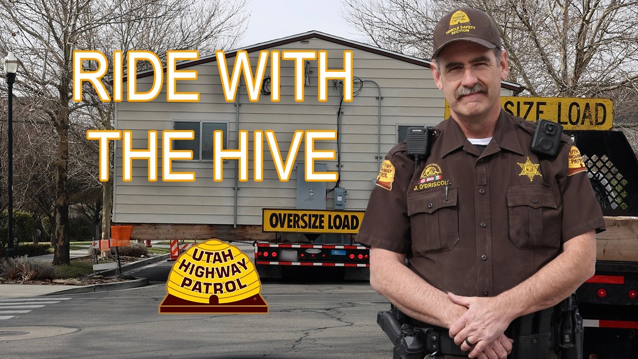 Oversized Load Gets Stopped by the Trees - Ride with the Hive Episode 21