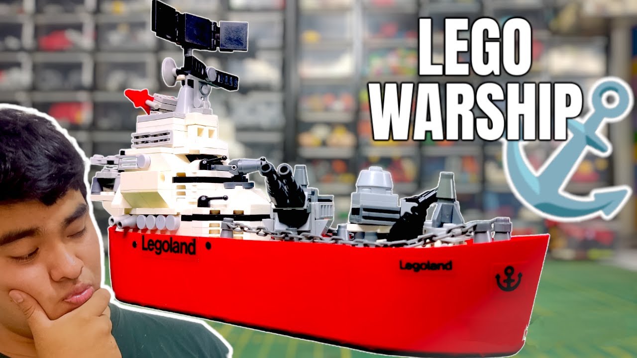 Hice un MINI BARCO DE GUERRA !