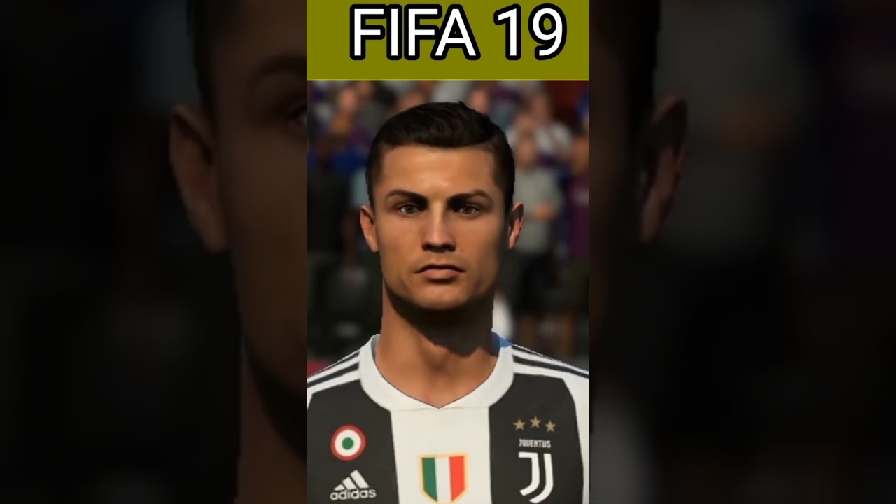 Evolution of Ronaldo Face in FIFA 14 to FIFA 22 #shorts #short
