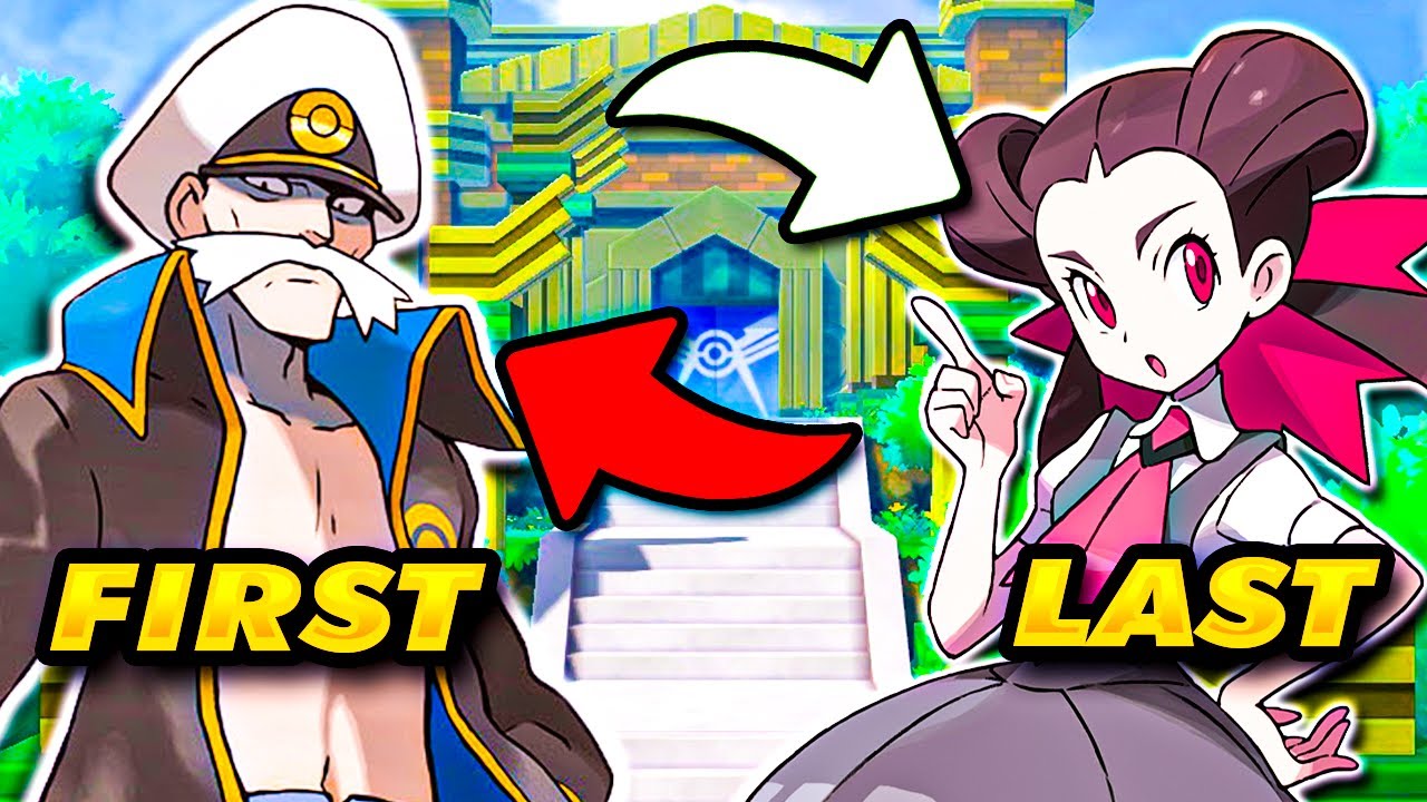 What If the Pokemon Hoenn Gym Leaders were in REVERSE