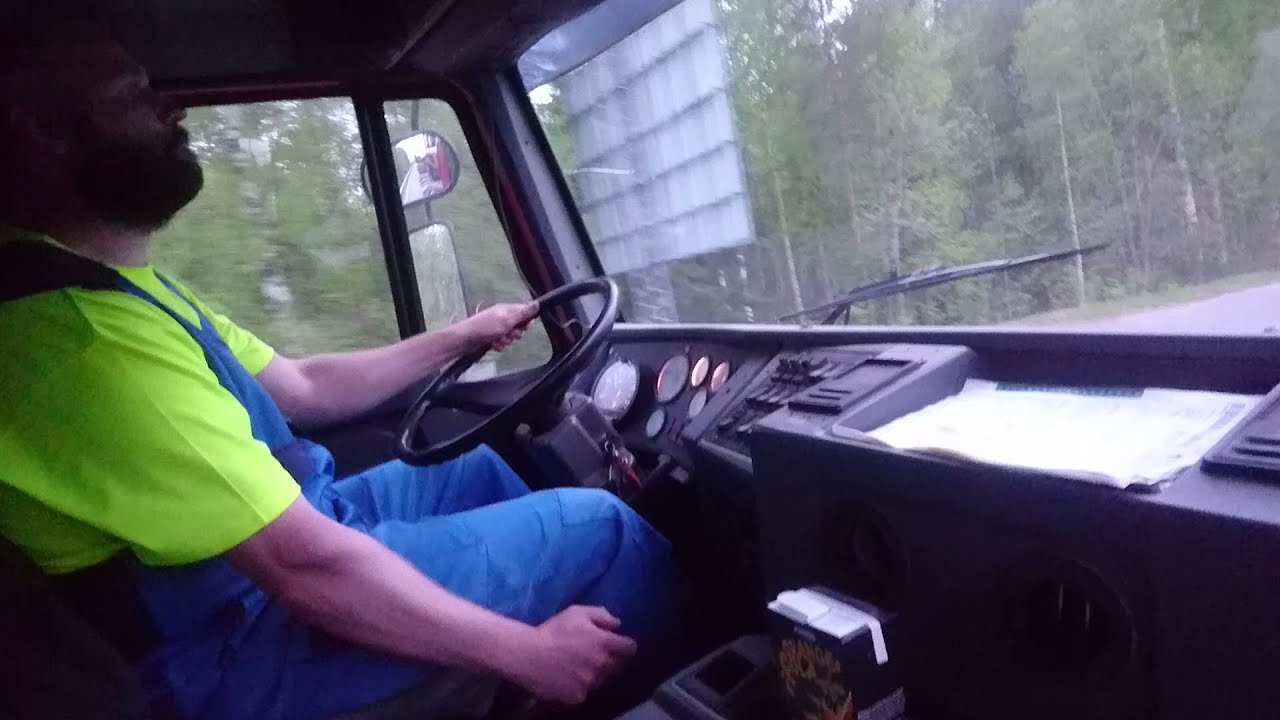 Sisu Cummins L10 And Ponsse Elk Going Home
