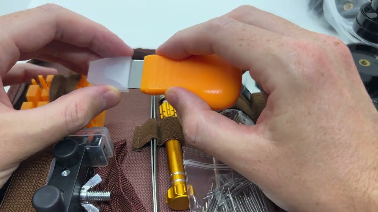 You need these Basic Watchmaker Tools! Eventronic Basic Watch Repair Tool Kit + Watch Press