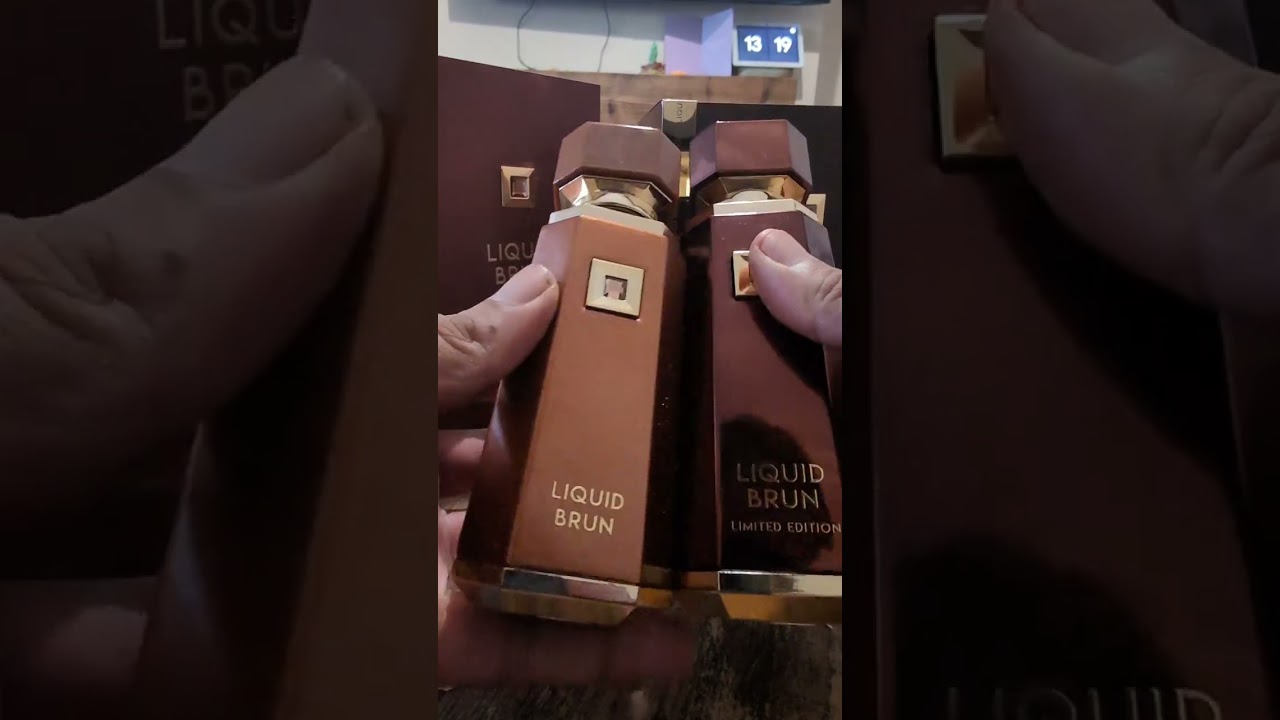 Review of Liquid brun limited edition vs original liquid brun #perfume #fragrance #review #lifestyle