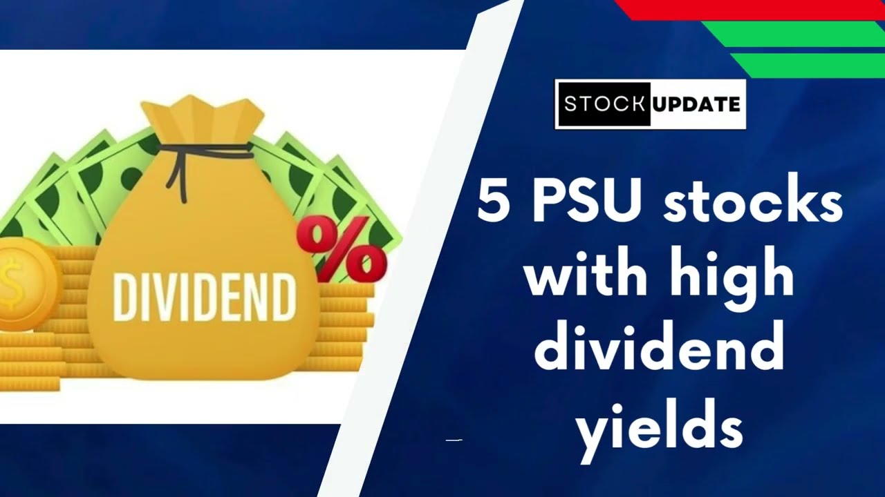 Stocks Recommendation | PSU STOCKS with high dividend yield #roce #psu #52w #Stockmarket