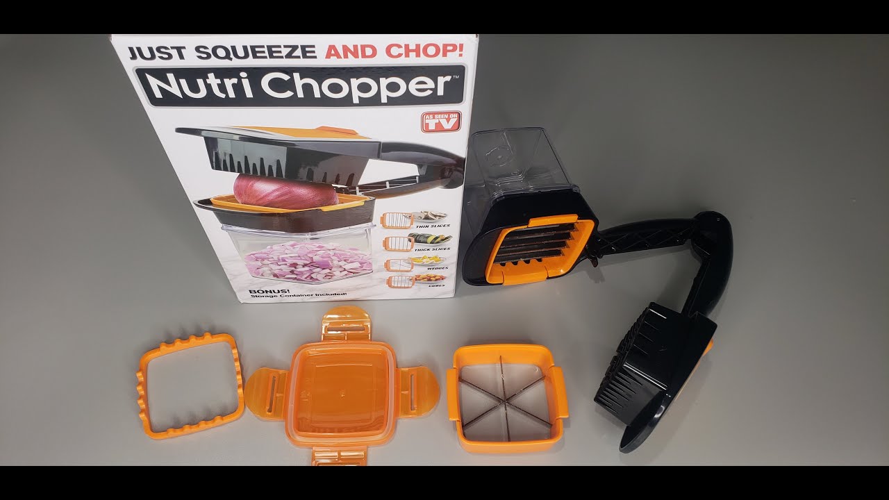 NutriChopper Unboxing/Review: As Seen on TV Nutri Chopper!