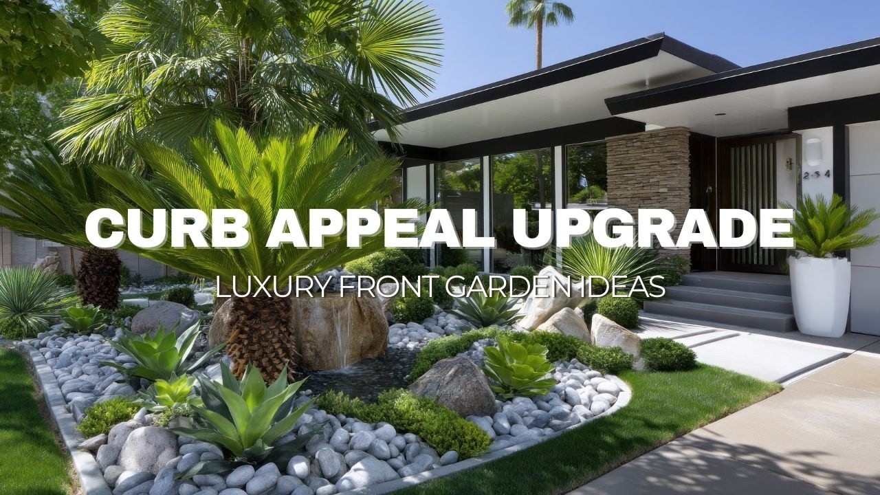Front of House Garden Makeover  Tropical Modern Design Ideas That Will Dominate in 2026