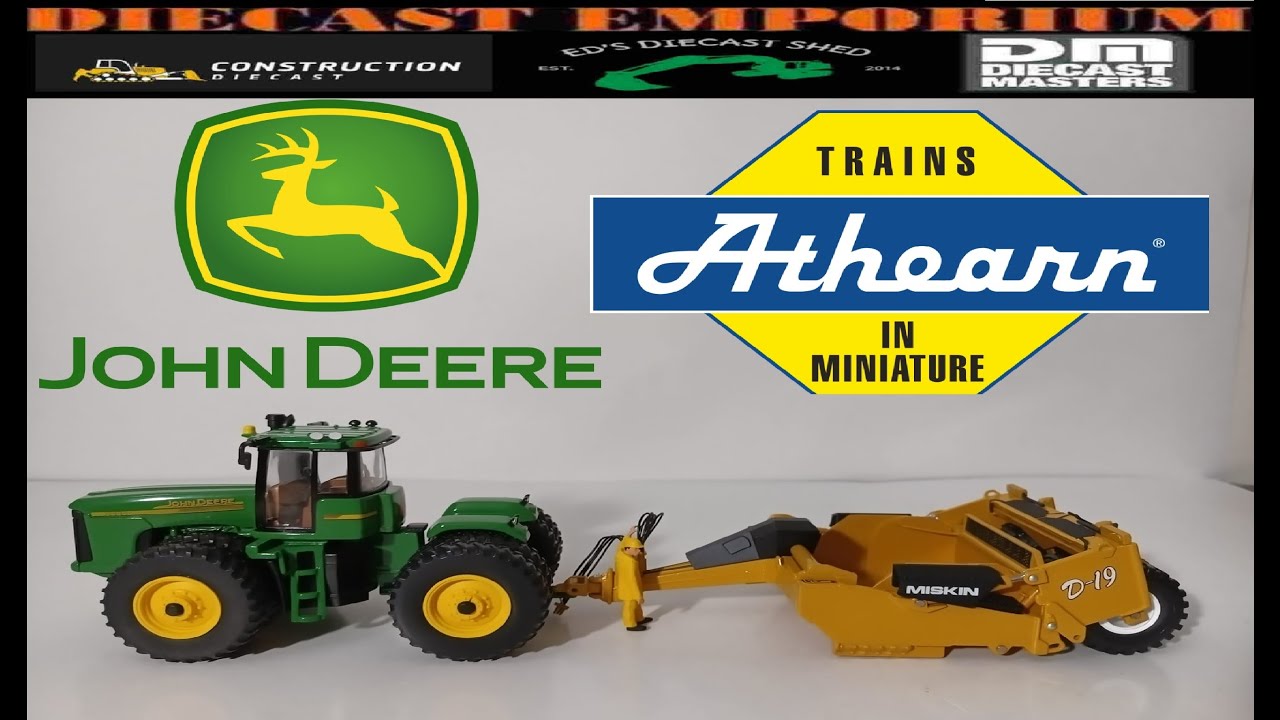 1:50 Scale Athearn John Deere 9620 Tractor Unboxing & Review