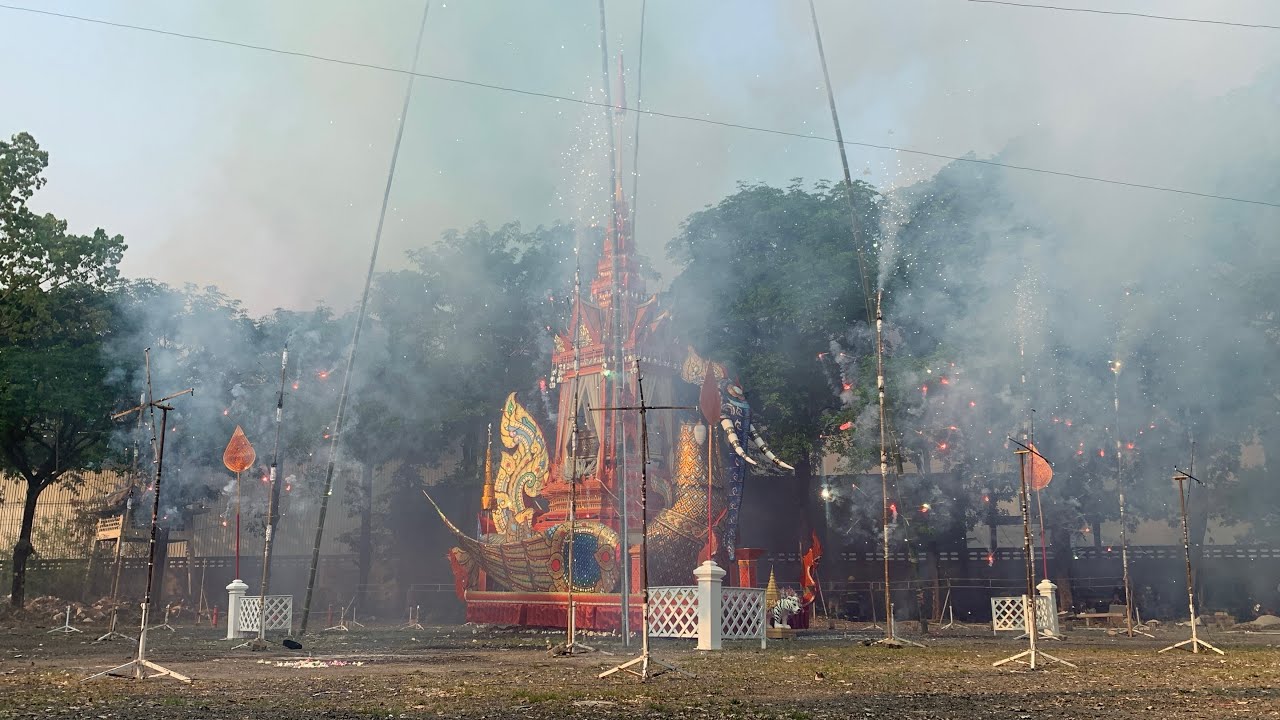งานพระราชทานเพลิงศพ พระครูศรีปัญญาวิเชียร อายุ ๖๒ ปี พรรษา ๔๑ อดีตเจ้าอาวาสวัดหมื่นเงินกอง