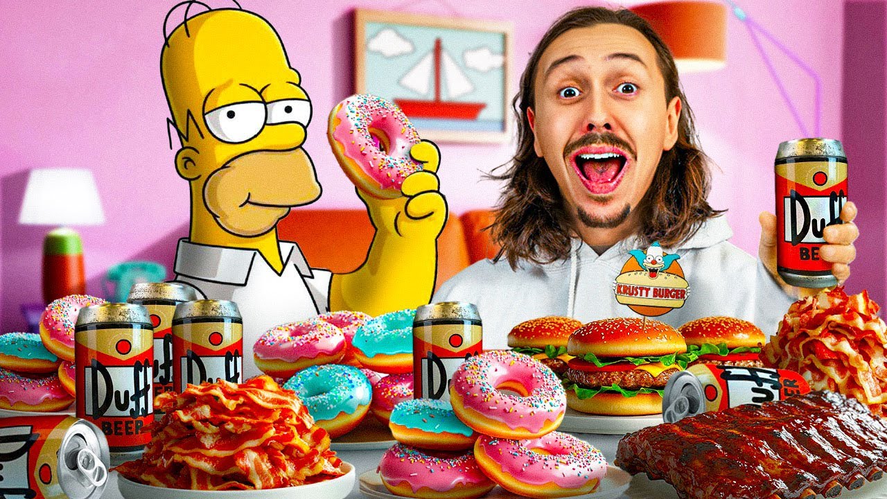 Je mange comme Homer Simpson pendant 24H (je d&eacute;conseille)