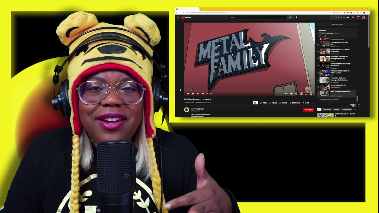 Metal Family season 1 episode 1 | Metal Family English | AyChristene Reacts