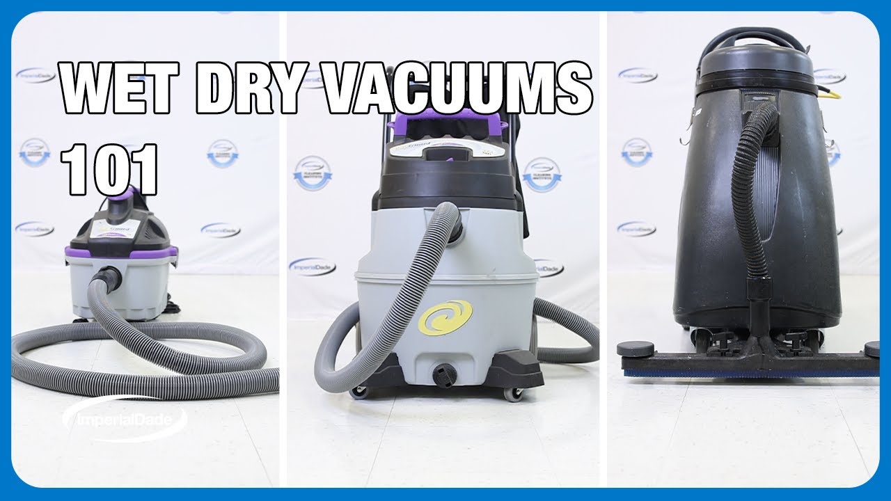 Wet Dry Vacuums 101: An Overview
