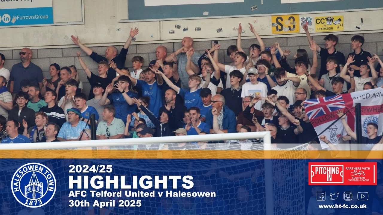 HIGHLIGHTS | Play-Off Semi-Final | Telford v Halesowen [30.04.25]