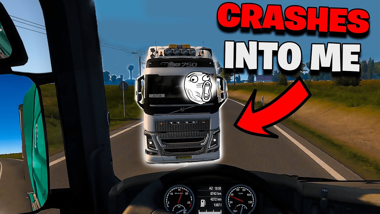 IDIOTS in Trucks #7 | Funny Moments & Trollers - ETS2MP