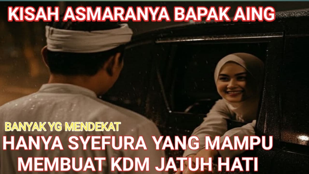 KDM MENGENANG KISAH ASMARA NYA YANG HANYA BISA LULUH OLEH YOUNG SYEFURA