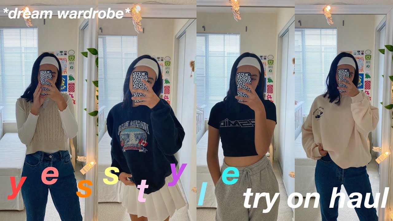 HUGE yesstyle try on haul (yesstyle haul) buying my dream wardrobe! (yesstyle try on clothing haul)