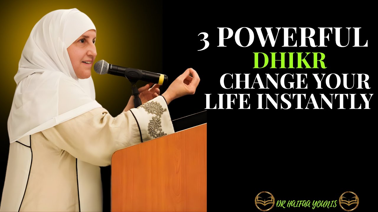 Say These 3 Words Daily & Watch Your Life Change! | Dr. Haifaa Younis