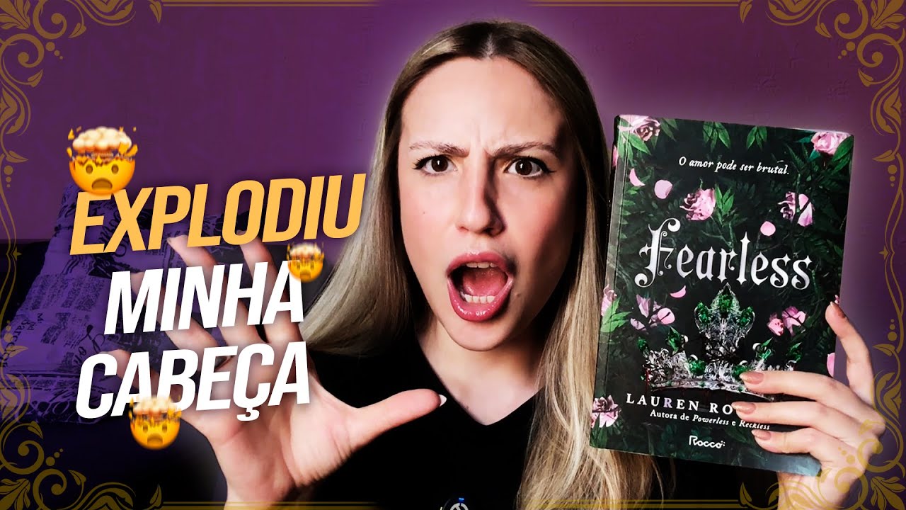 FEARLESS é de longe o melhor livro da trilogia Powerless | Vlog de Leitura com spoilers