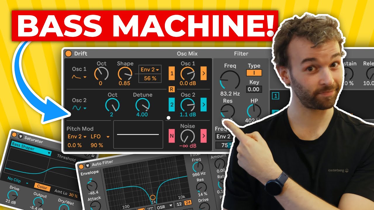 Make AWESOME Bass Growls With Ableton Drift