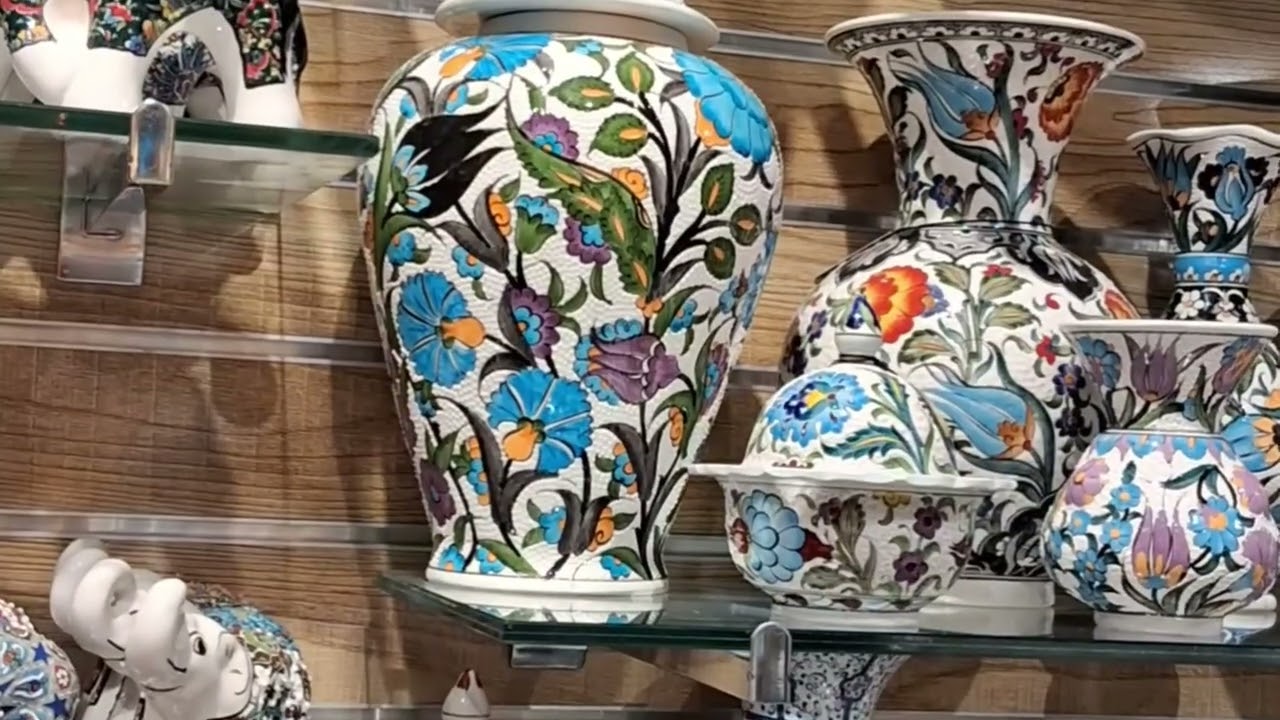 Artesanía turcas en el paseó comercial en la zona colonial 