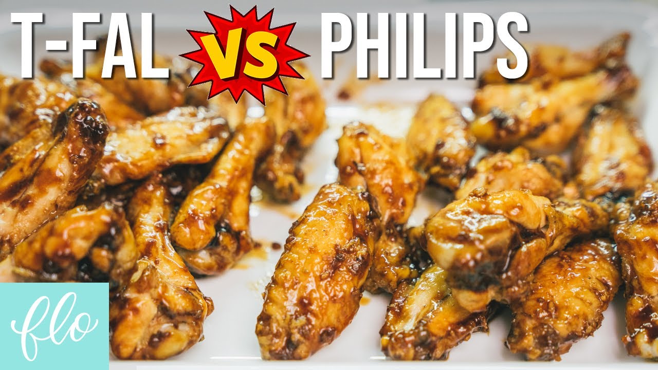 PHILIPS AIRFRYER vs T-FAL ACTIFRY - Chicken Wings Showdown