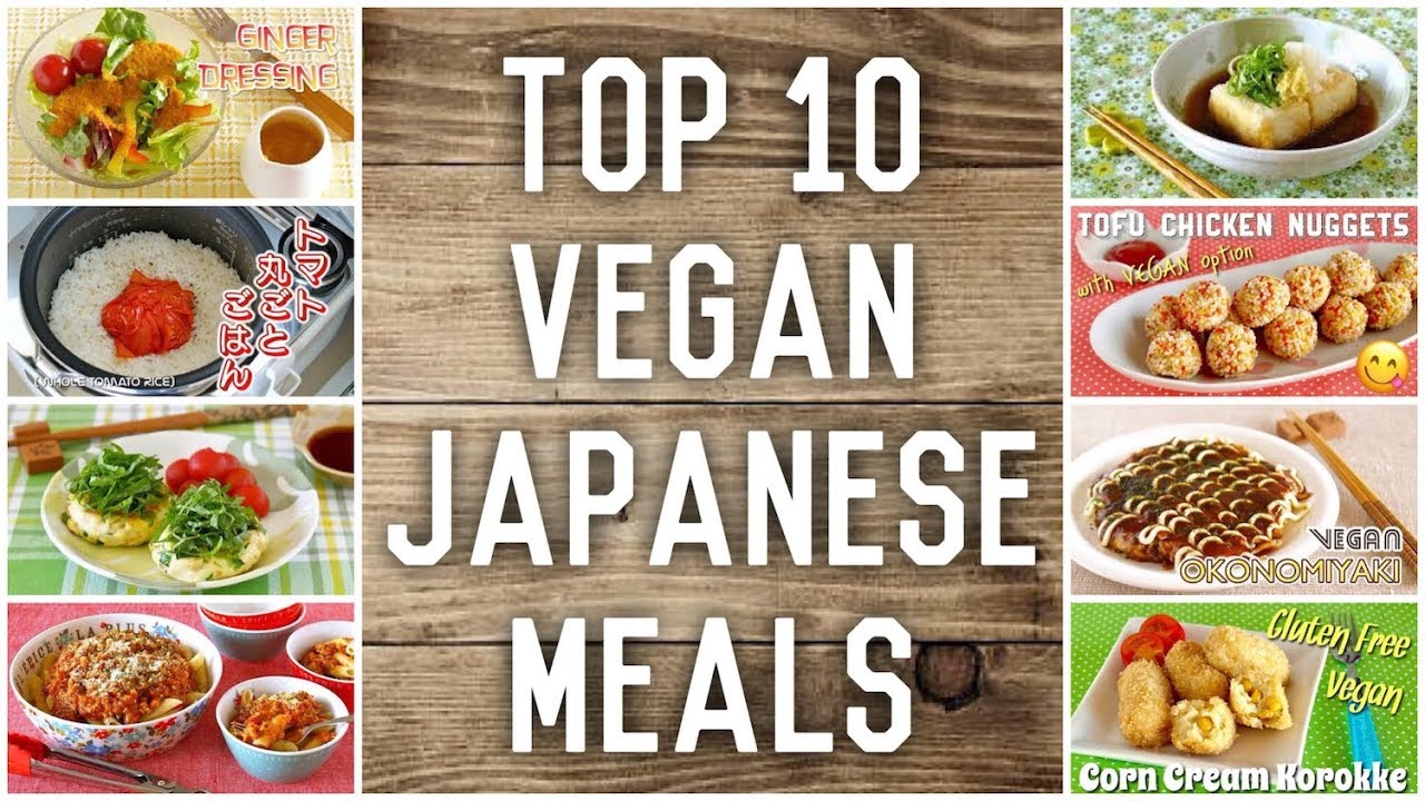 Top 10 Vegan Japanese Meals Recipes | OCHIKERON | Create Eat Happy :)