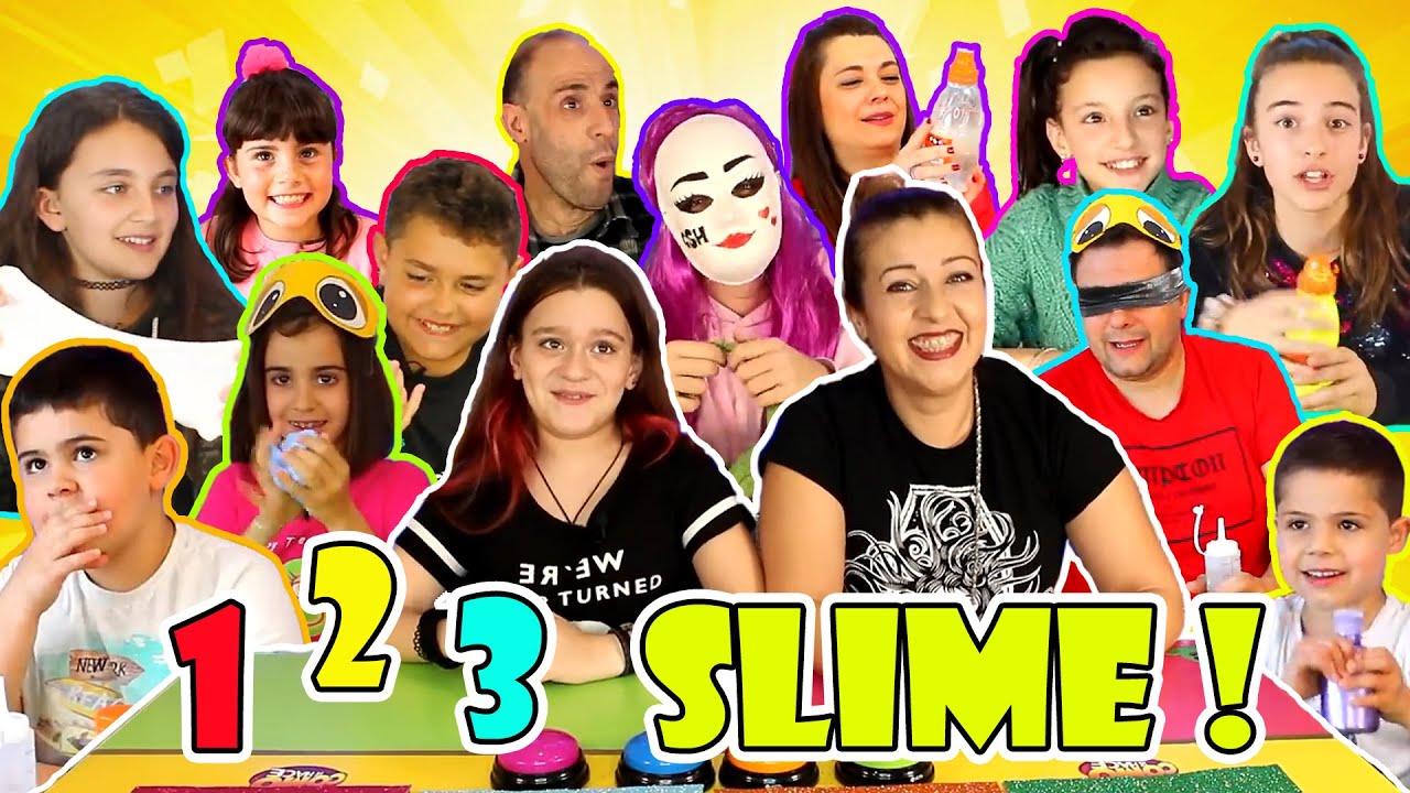 1 2 3 SLIME COMPILATION !! Los momentos más divertidos del SLIME CHALLENGE !!