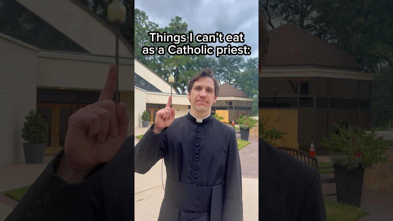 It&rsquo;s part of the sacrifice&hellip; #catholicpriest #shorts