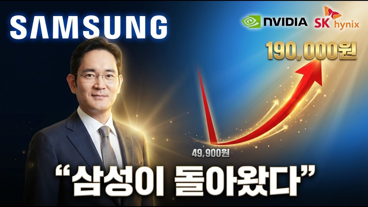 삼성전자 4만9900원→19만원｜세계 최초 HBM4 양산의 비밀｜모건스탠리 영업이익 245조 전망
