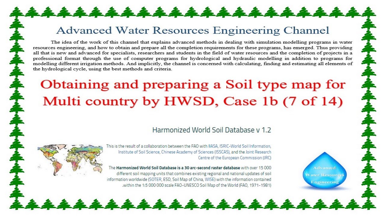 Obtaining and preparing a Soil type map for Multi country by HWSD, Case 1b 7 of 14