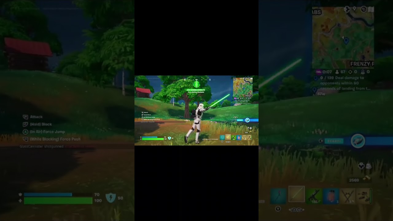 *Quests* Learn Force abilities at Rift Gates in different matches #fortnite #gaming
