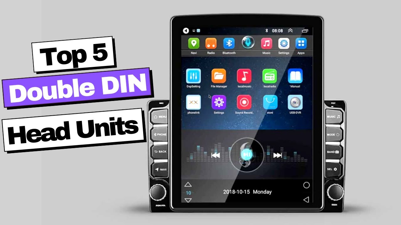 5 BEST Double Din Head Units 2023