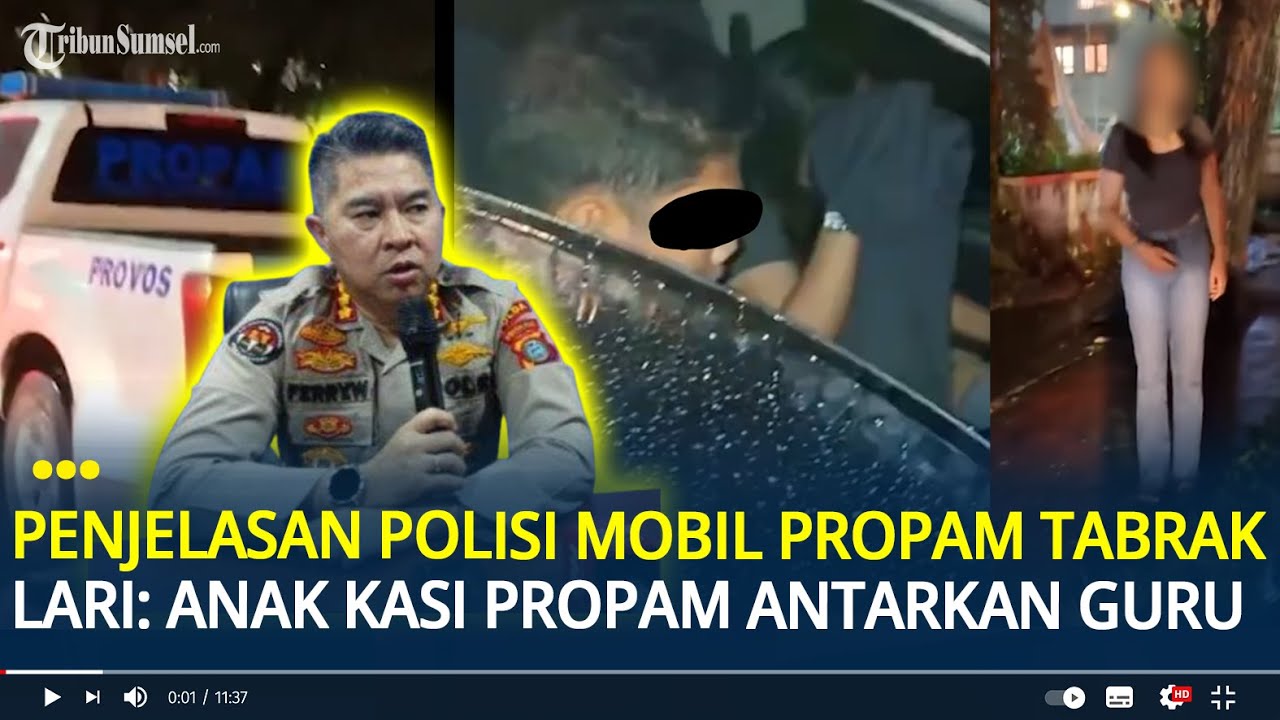 Penjelasan Polisi Soal Mobil Propam Tabrak Lari di Medan: Anak Kasi Propam Tapsel Antarkan Guru