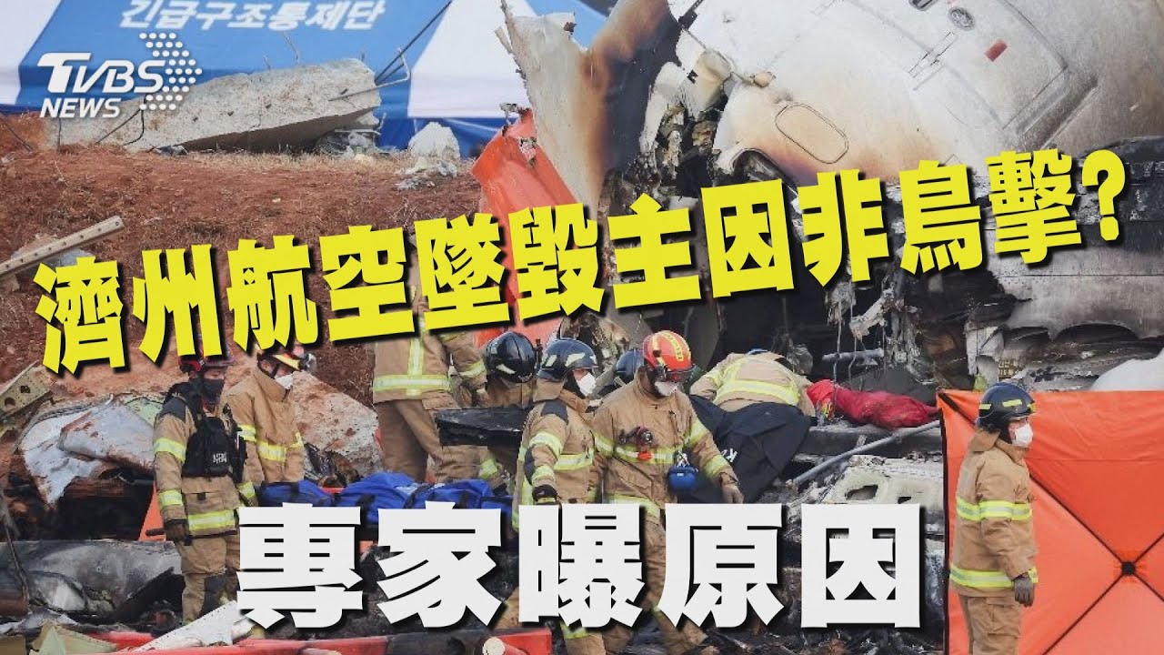濟州航空墜毀主因非鳥擊? 專家曝原因｜TVBS新聞 @TVBSNEWS02