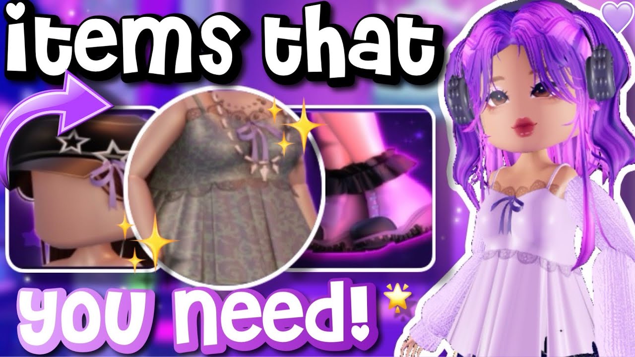 Items I recommend buying in Astro Renaissance!