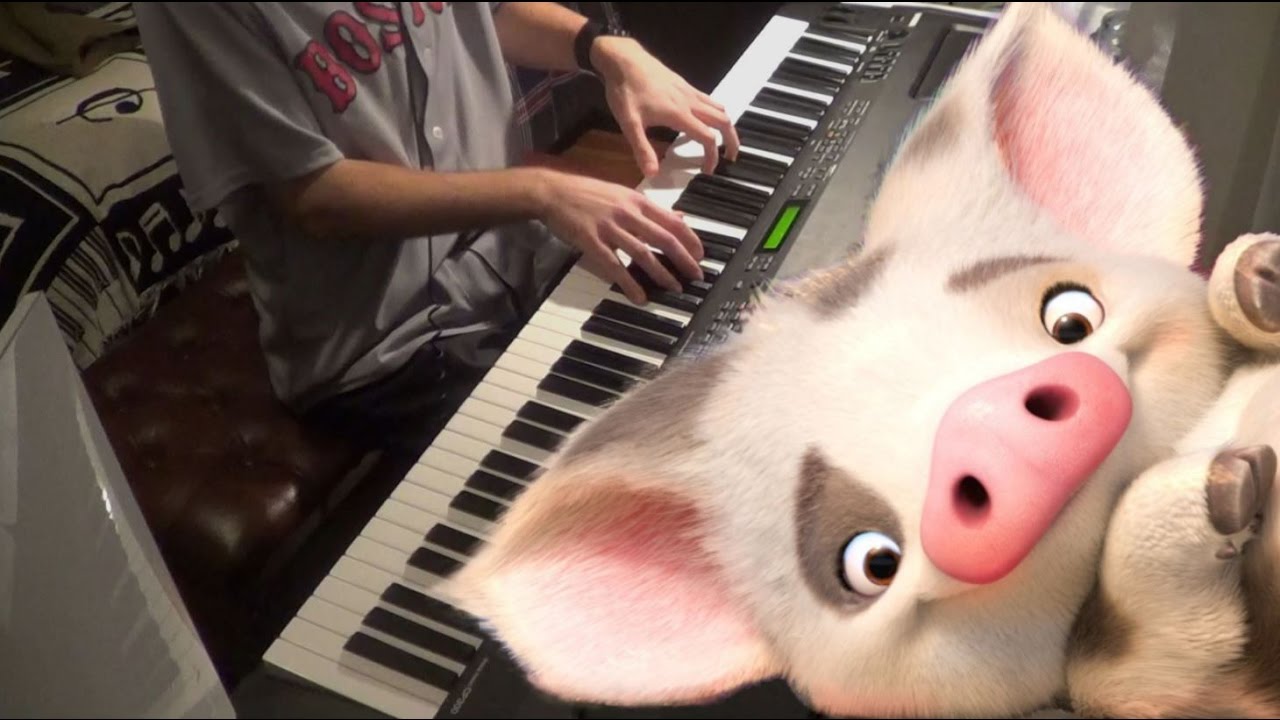 Moana - How Far I'll Go (Piano Solo)