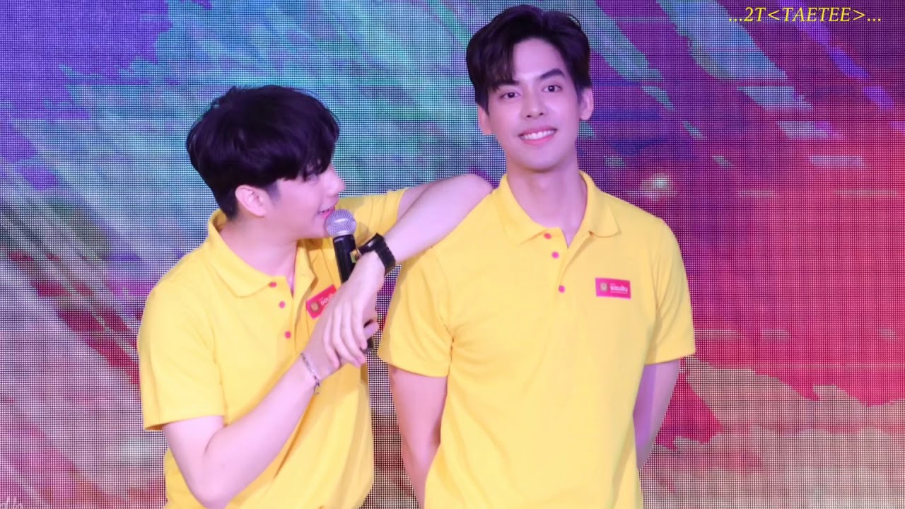 เต้ตี๋ ... รักข้ามขอบฟ้า 💕 เพียงคำเดียว 💙💛 ... #เต้ตี๋ #TAETEE #TaeTeeChocoMallow #SBFIVE