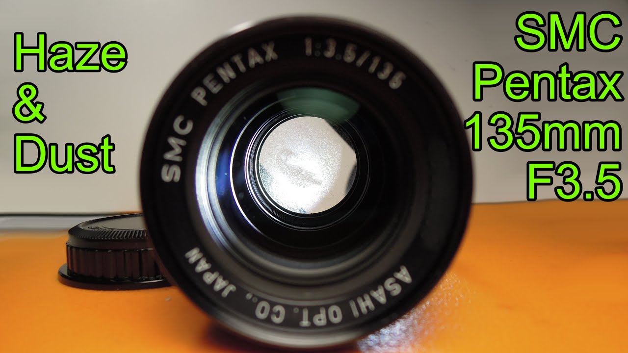 Cleaning a Dusty, hazy SMC Pentax 135mm lens (