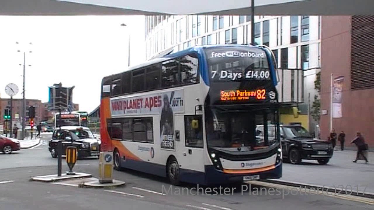 Stagecoach Buses At Liverpool One Bus Station On The 04/07/2017