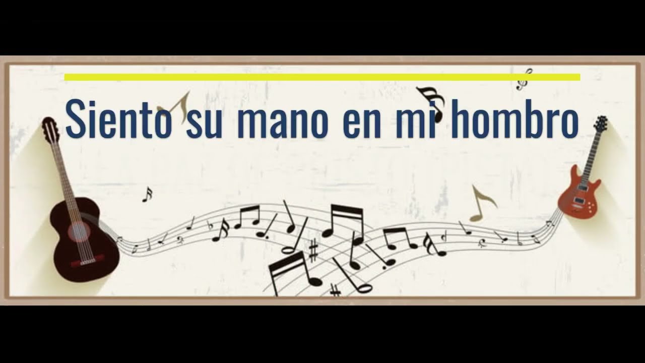 Siento su mano en mi hombro - La paz de Cristo (pista)