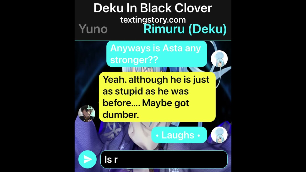 Rimuru(Deku) in Black Clover pt 2
